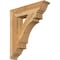 Ekena Millwork Merced Traditional Rough Sawn Bracket, Western Red Cedar, 6"W x 28"D x 32"H BKT06X28X32MRC01RWR - alternate 1